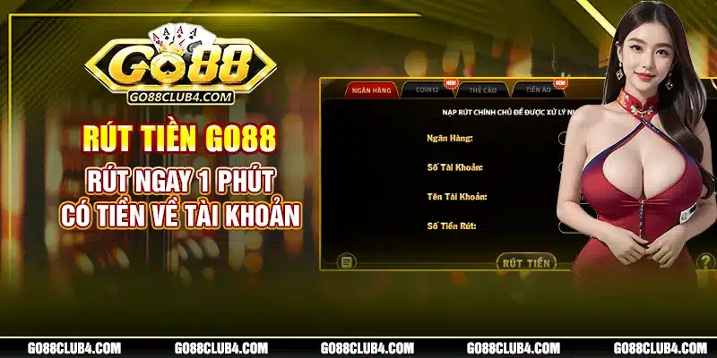 hướng dẫn rút tiền go88