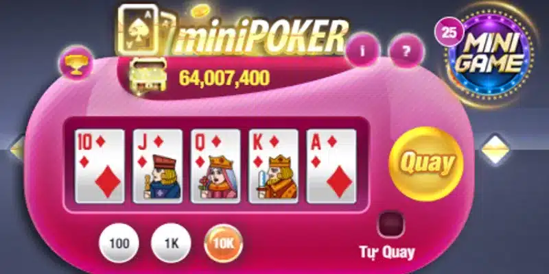 Khám phá trò chơi Mini Poker