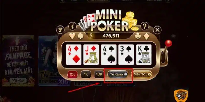 Những nguyên tắc cơ bản khi chơi Mini Poker